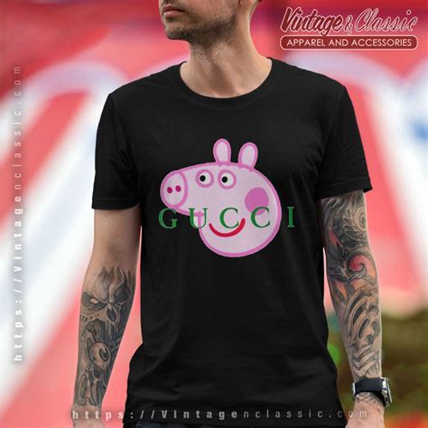 replica gucci tshirts|peppa pig gucci shirt real.